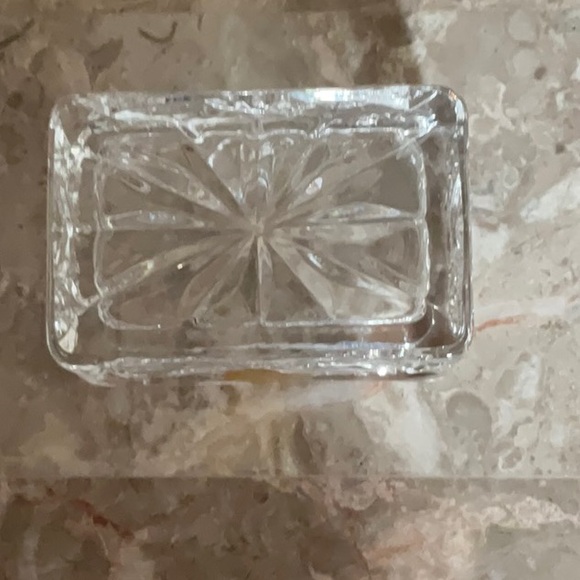 ARAMIS Lead Crystal Bird Salt Cellar - Picture 4 of 5